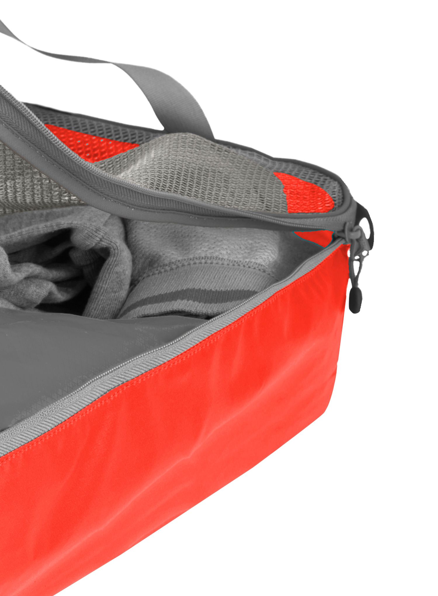 Cestovný organizér Sea To Summit Ultra-Sil Garment Mesh Bag Large - spicy orange