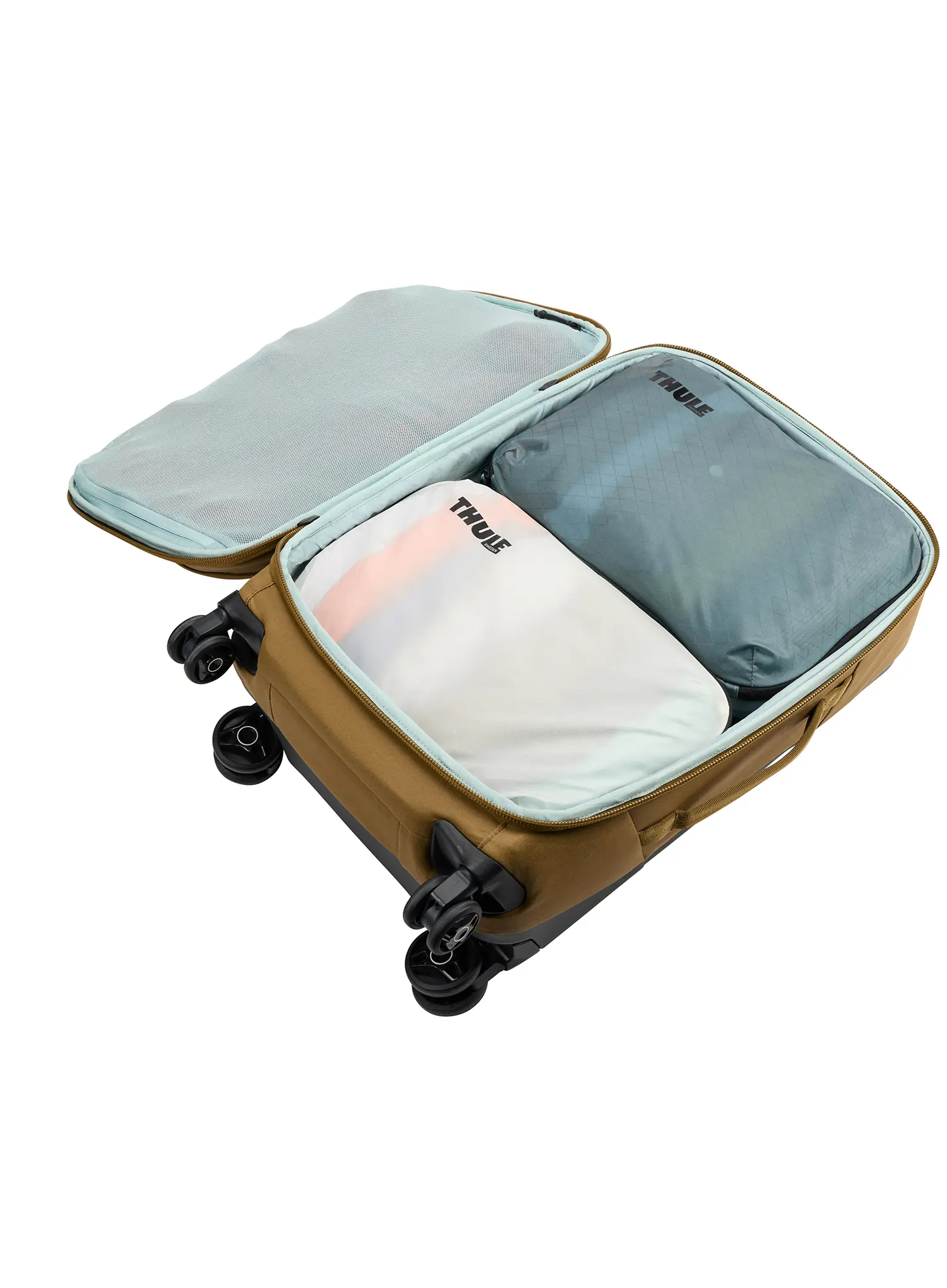 Cestovný organizér Thule Compression Packing Cube Medium - pond gray