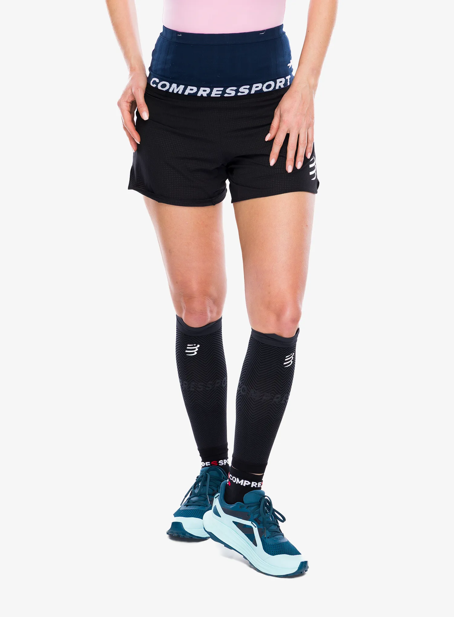 Opasok na beh Compressport Free Belt - blues/indigo