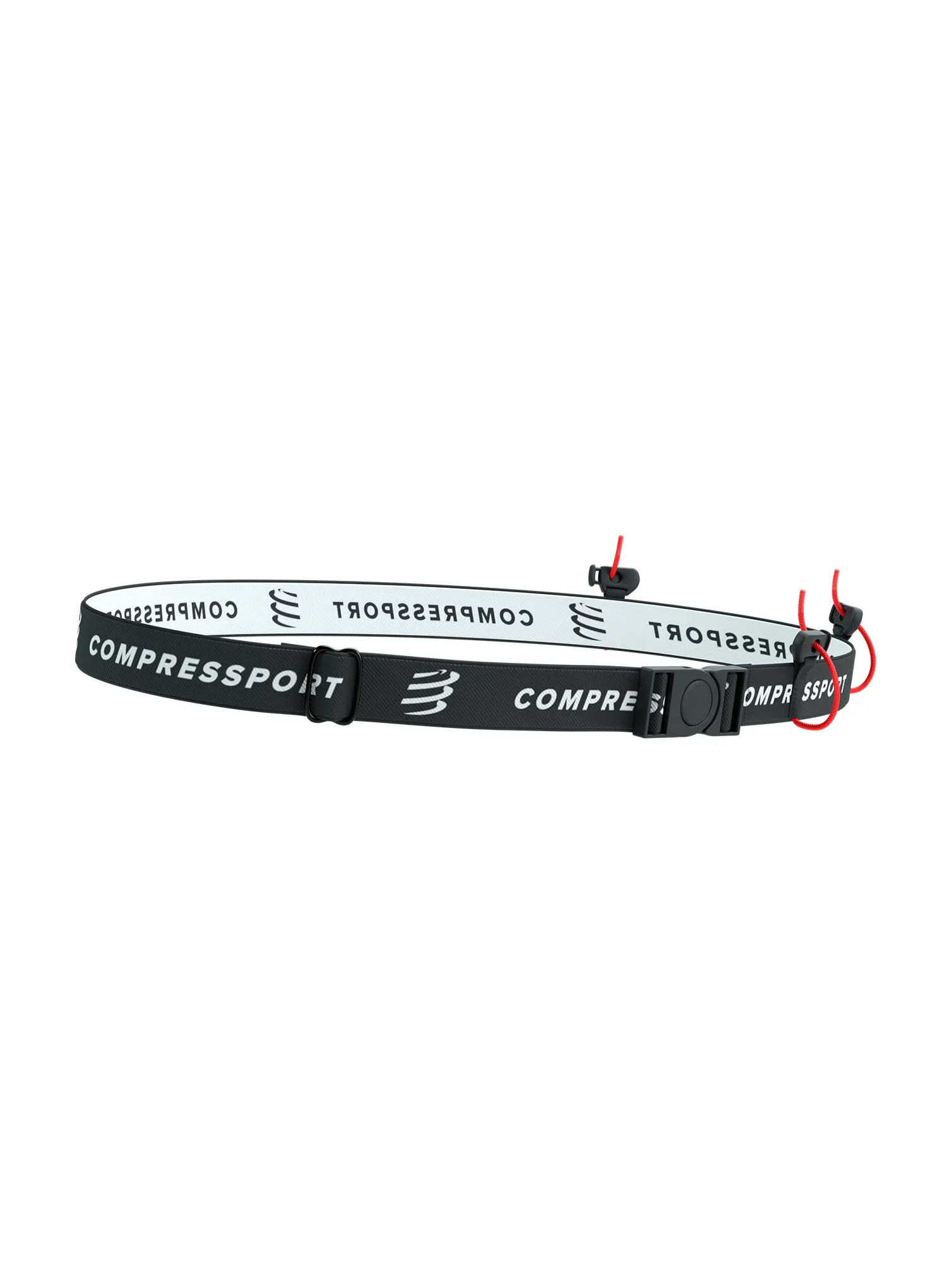Opasok na beh Compressport Race Belt - black/black