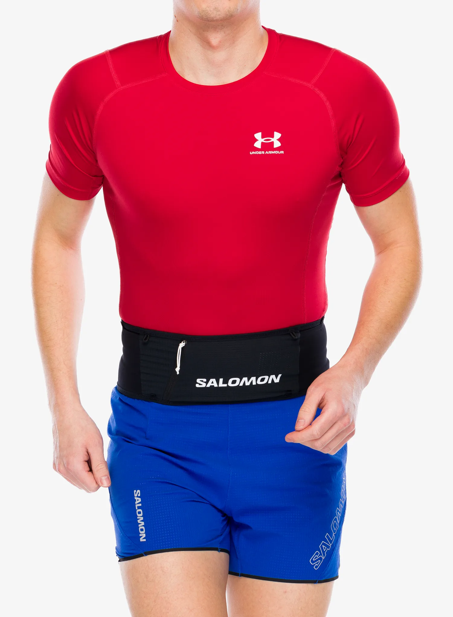 Opasok na beh Salomon S/Lab Belt - black/white