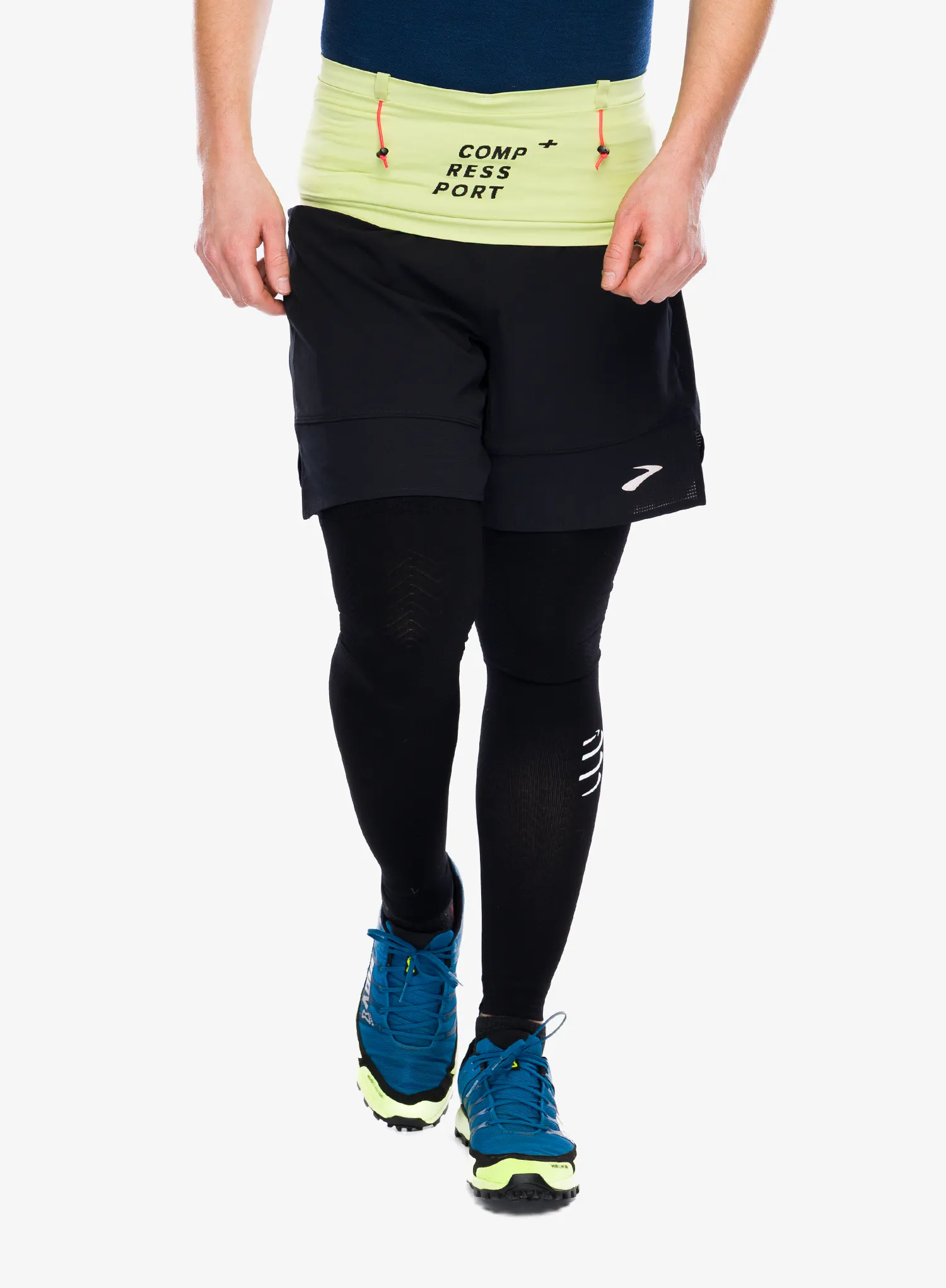Bežecký opasok Compressport Free Belt Pro - nile
