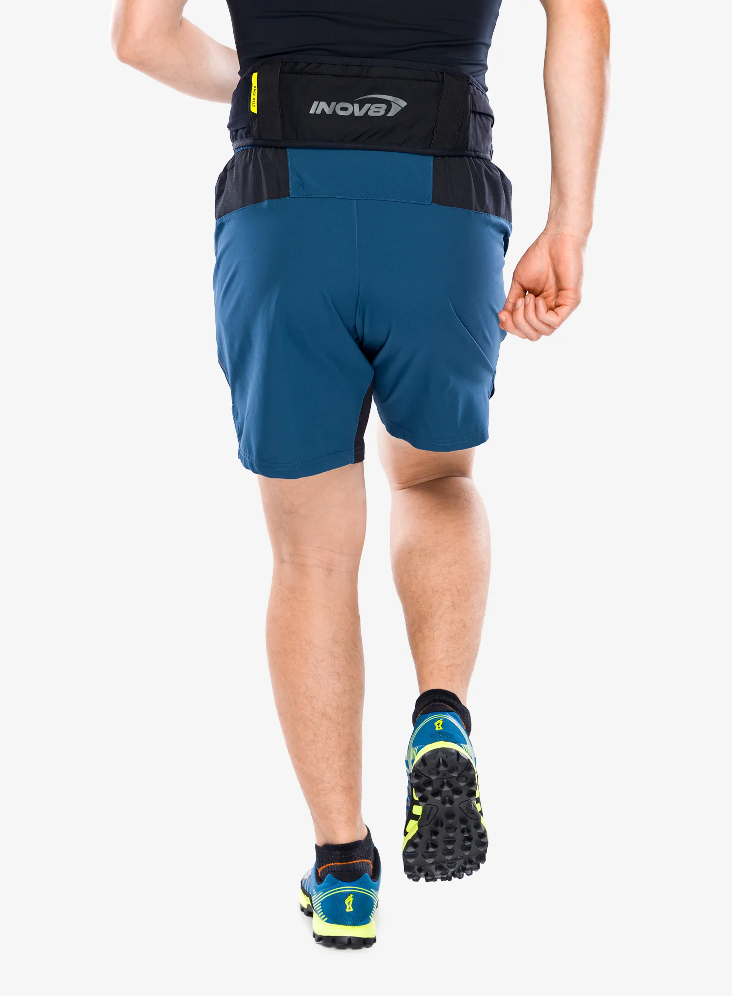 Bežecký opasok Inov-8 Race Belt - black/green
