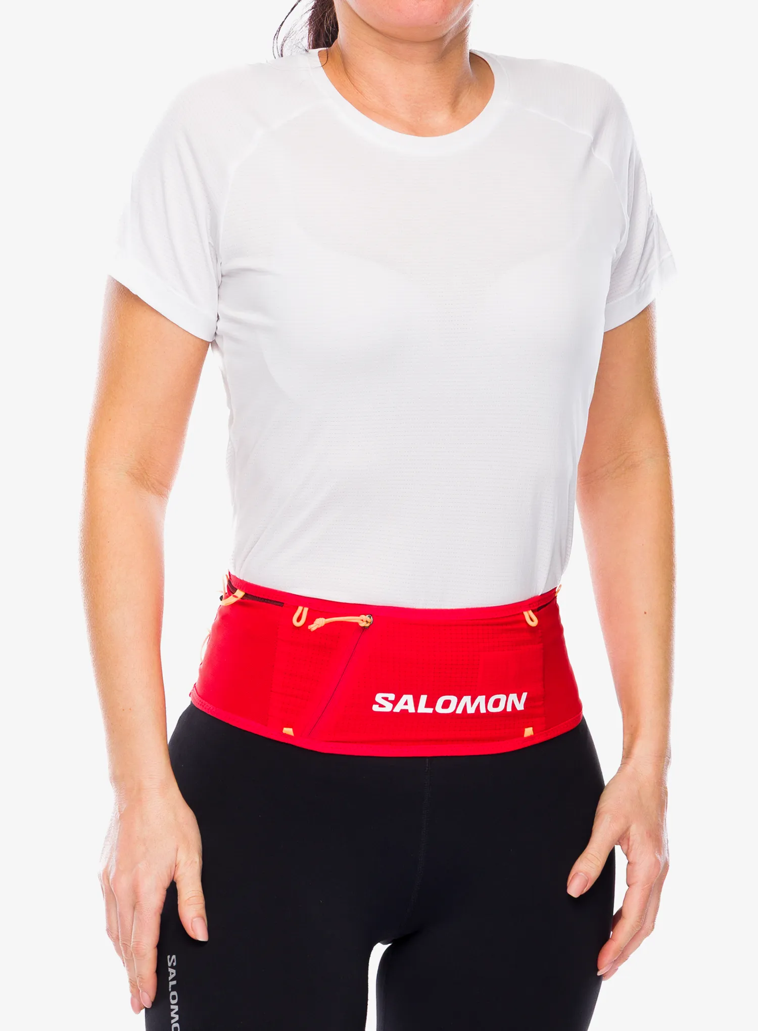 Bežecký opasok Salomon S/Lab Belt - fiery red/andorra/orange