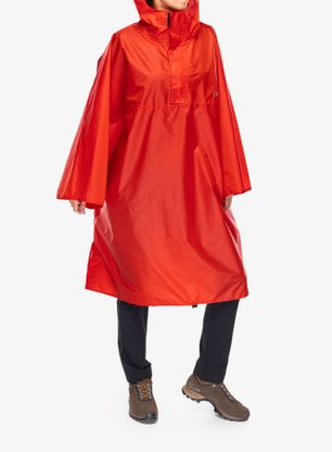 Turistický pršiplášť Tatonka Cape - red