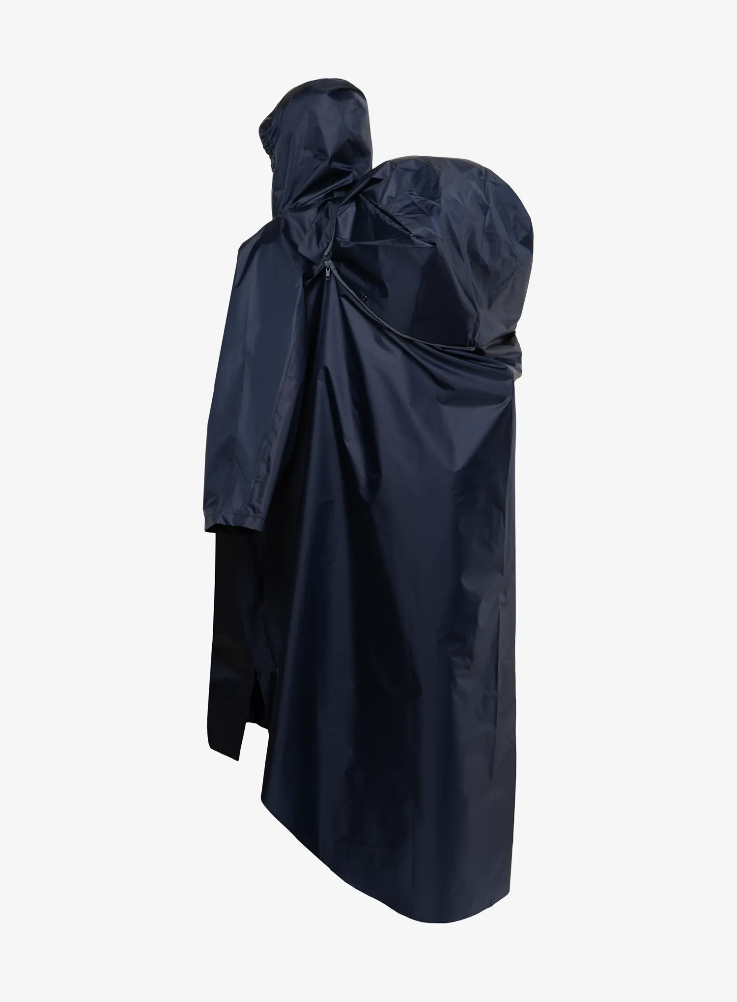 Pončo turistické Trekmates Deluxe Full Zip Poncho - navy