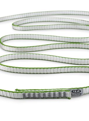 Zošitá slučka Climbing Technology/SKYLOTEC Looper DY 120 cm - white/green