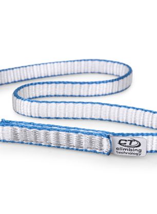 Zošitá slučka Climbing Technology/SKYLOTEC Looper DY 30 cm - white/blue