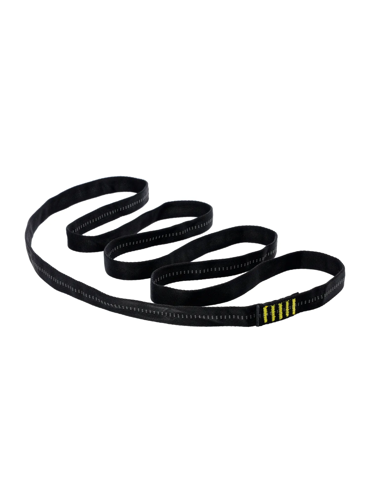 Zošitá slučka Beal 120 cm x 26 mm - black