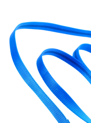 Zošitá slučka Beal 175 cm x 18 mm - blue