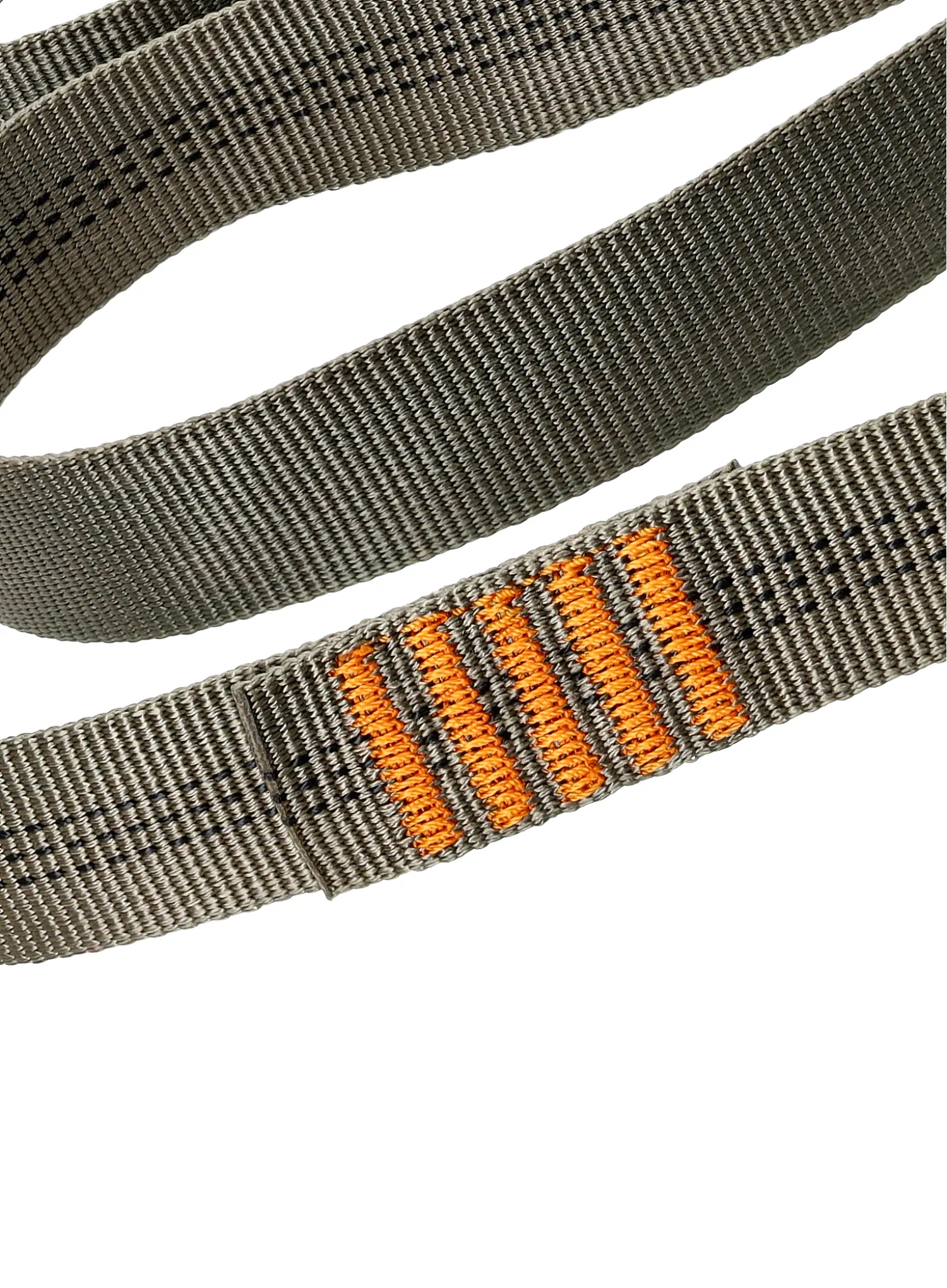 Zošitá slučka Beal 175 cm x 30 mm - khaki