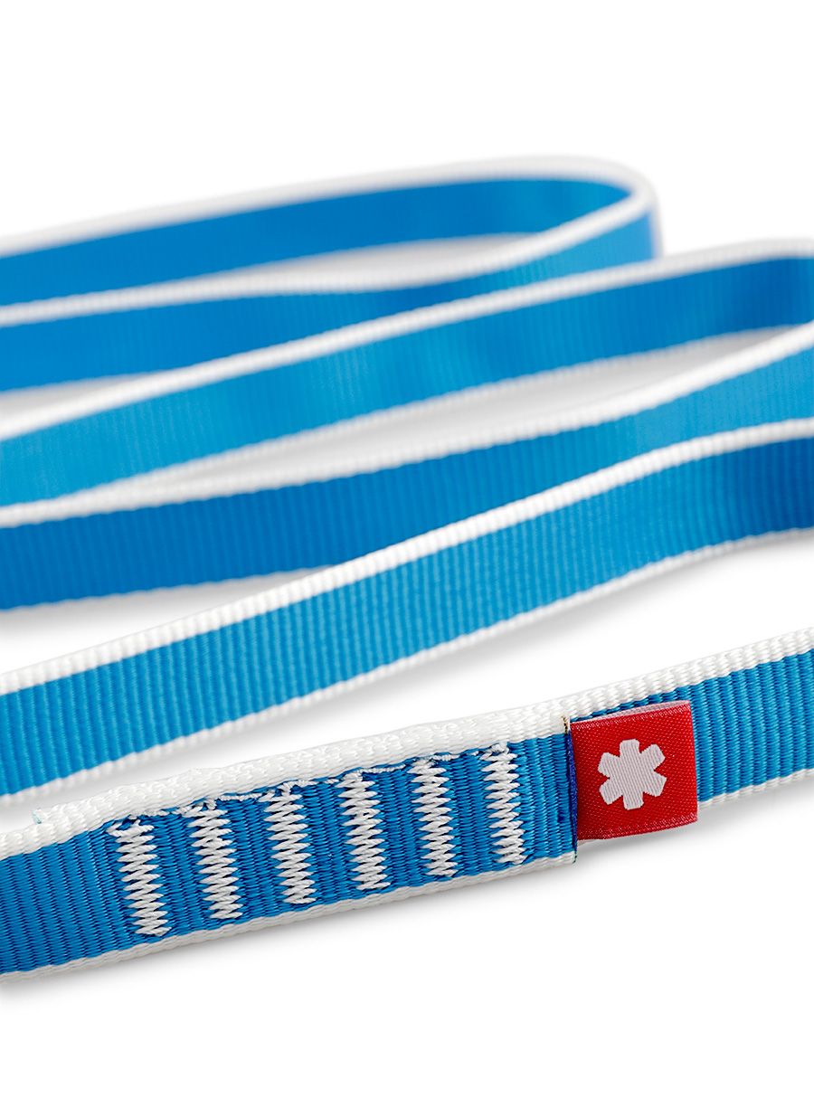 Zošitá slučka Ocun O-Sling PA 20 Tubular 120 cm - blue/white