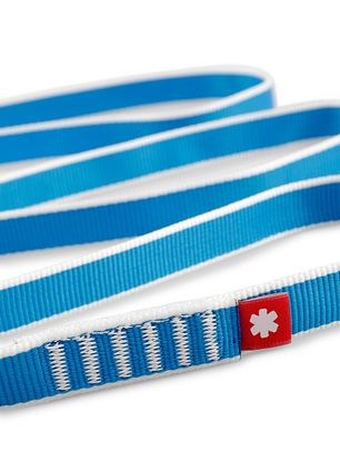 Zošitá slučka Ocun O-Sling PA 20 Tubular 120 cm - blue/white