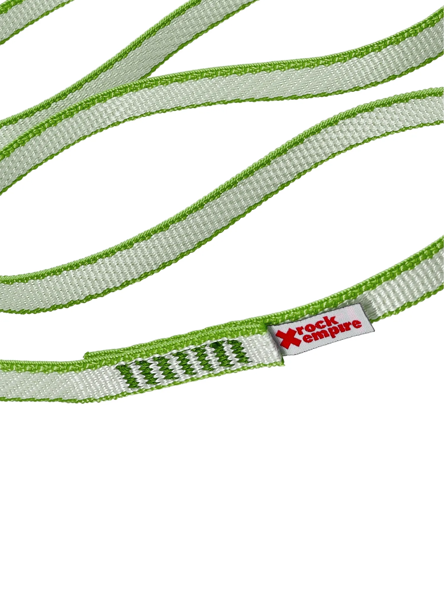 Zošitá slučka Rock Empire Open Sling DYN 13 mm 120 cm - lime
