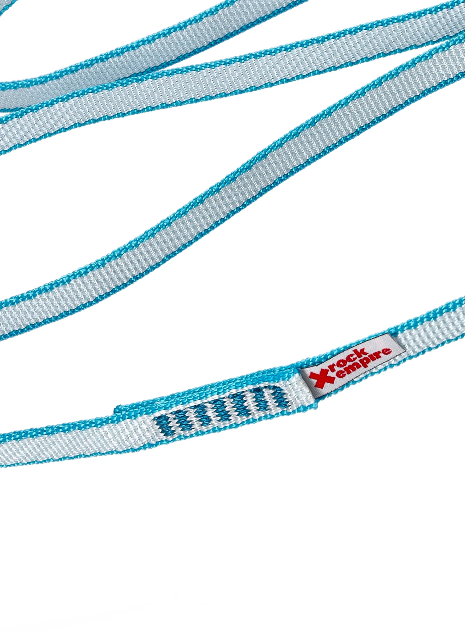 Zošitá slučka Rock Empire Open Sling DYN 13 mm 240 cm - aqua