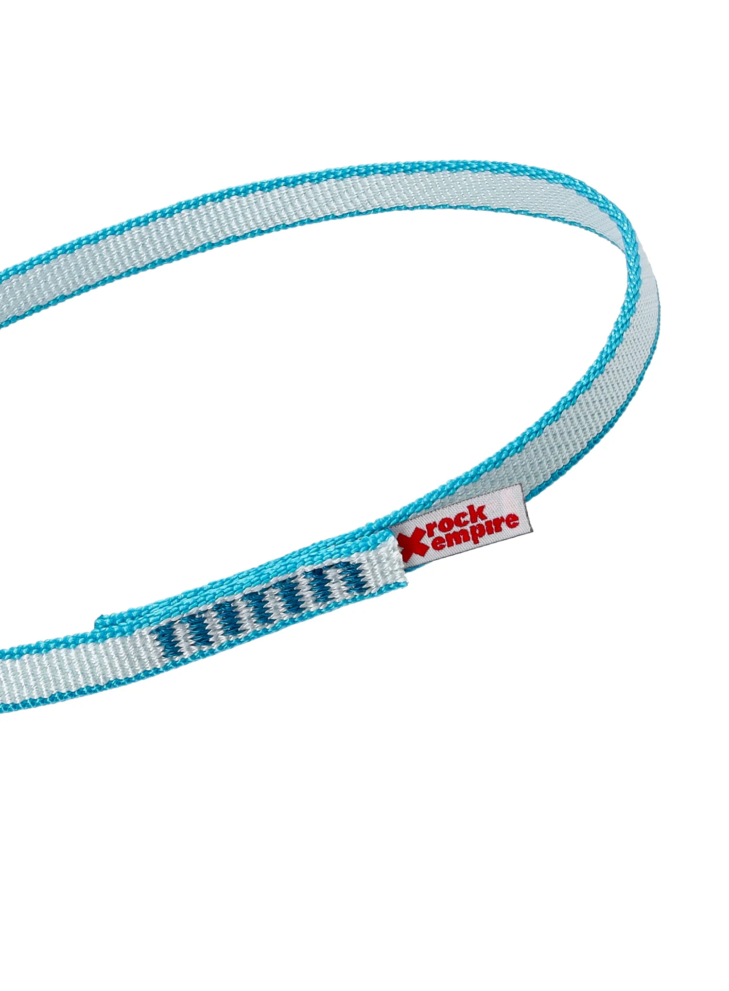 Zošitá slučka Rock Empire Open Sling DYN 13 mm 31 cm - aqua