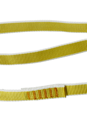 Zošitá slučka Rock Empire Open Sling PA 20 mm 180 cm - lemon