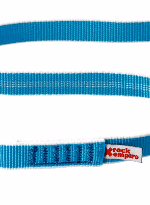 Zošitá slučka Rock Empire Open Sling PA 20 mm 60 cm - aqua