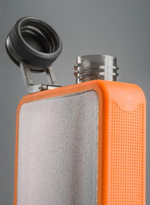 Ploskačka GSI Outdoors Boulder 10 FL (0,295 l) - orange