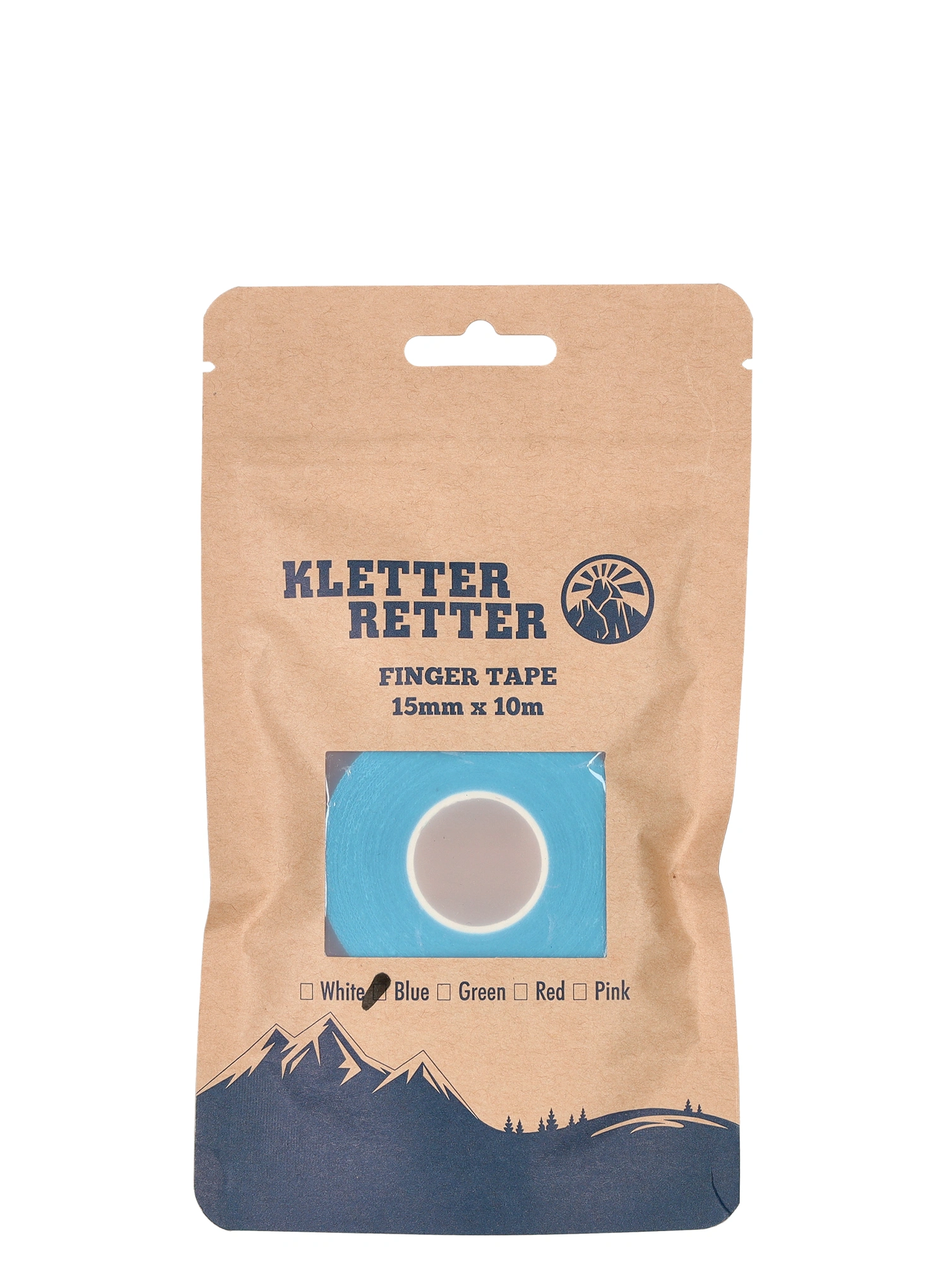 Tejpovacia páska Kletter Retter Finger Tape 15 mm 10 m - blue