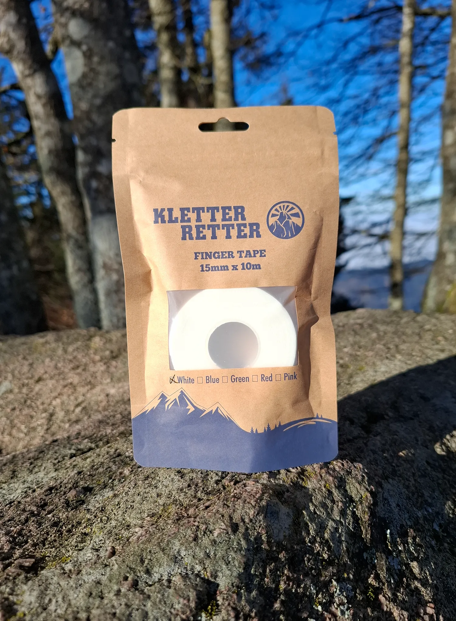 Tejpovacia páska Kletter Retter Tape 15 mm 10 m - white