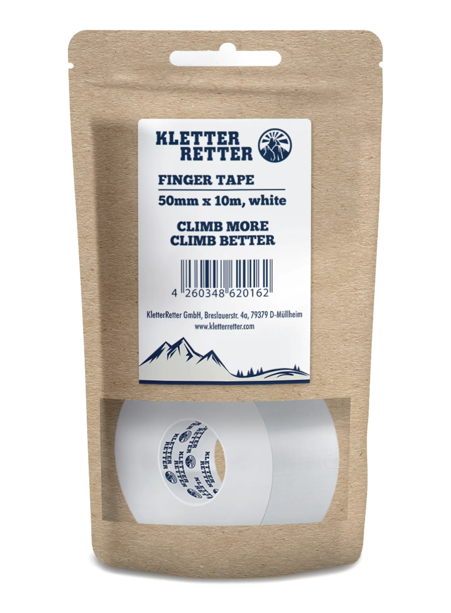 Tejpovacia páska Kletter Retter Tape 50 mm 10 m - white