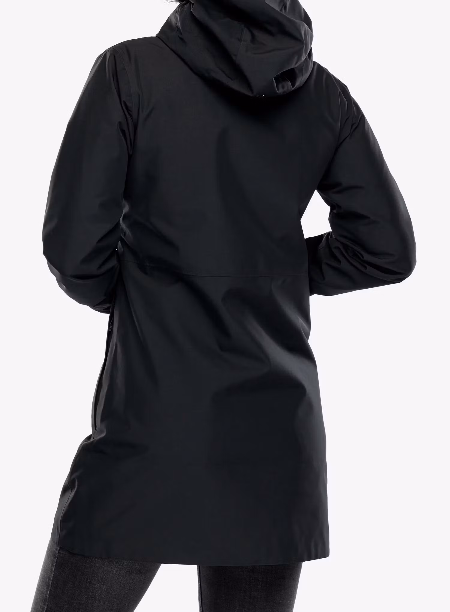 Nepremokavá parka dámska Berghaus Omeara Long Shell Jacket - black/black