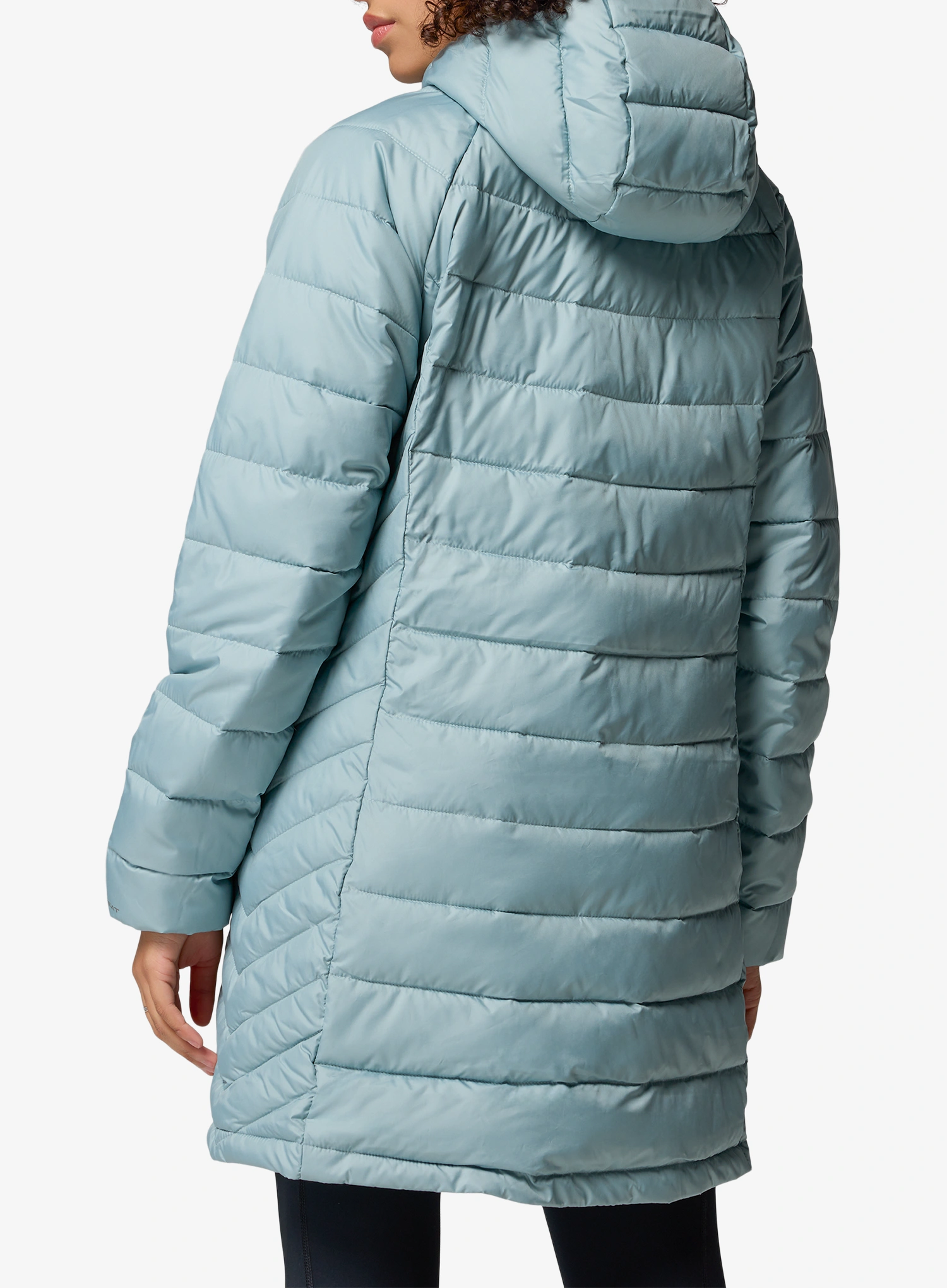Dámsky kabát Columbia Powder Lite II Mid Jacket - crushed blue