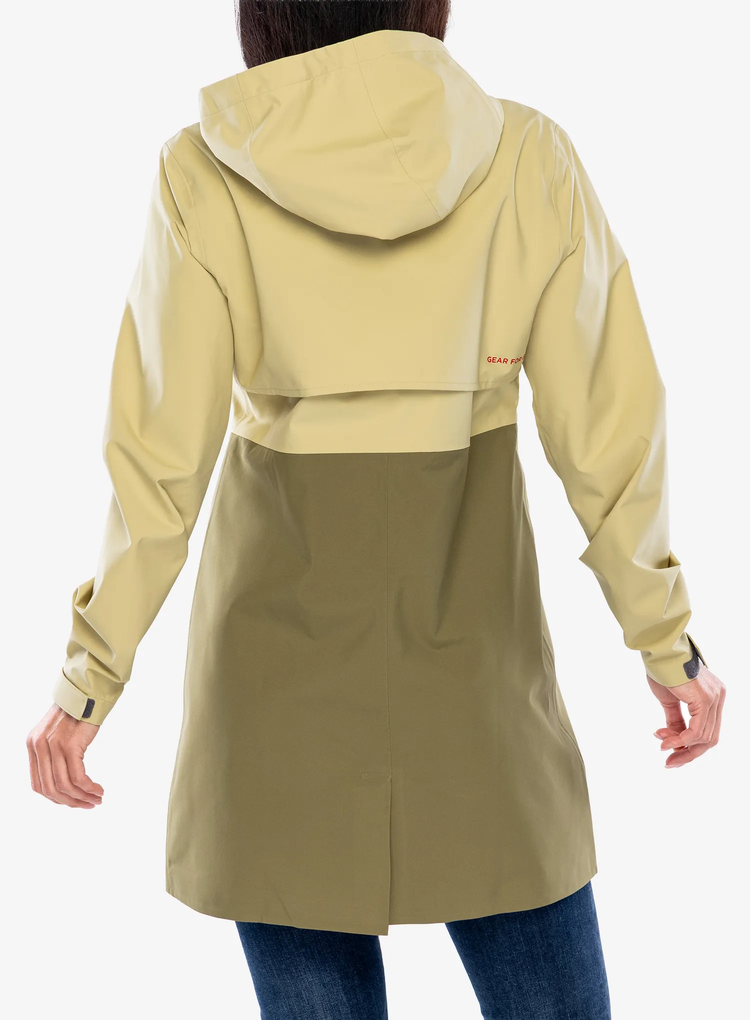 Dámsky kabát Cotopaxi Cielo Rain Trench - grain/blue smoke