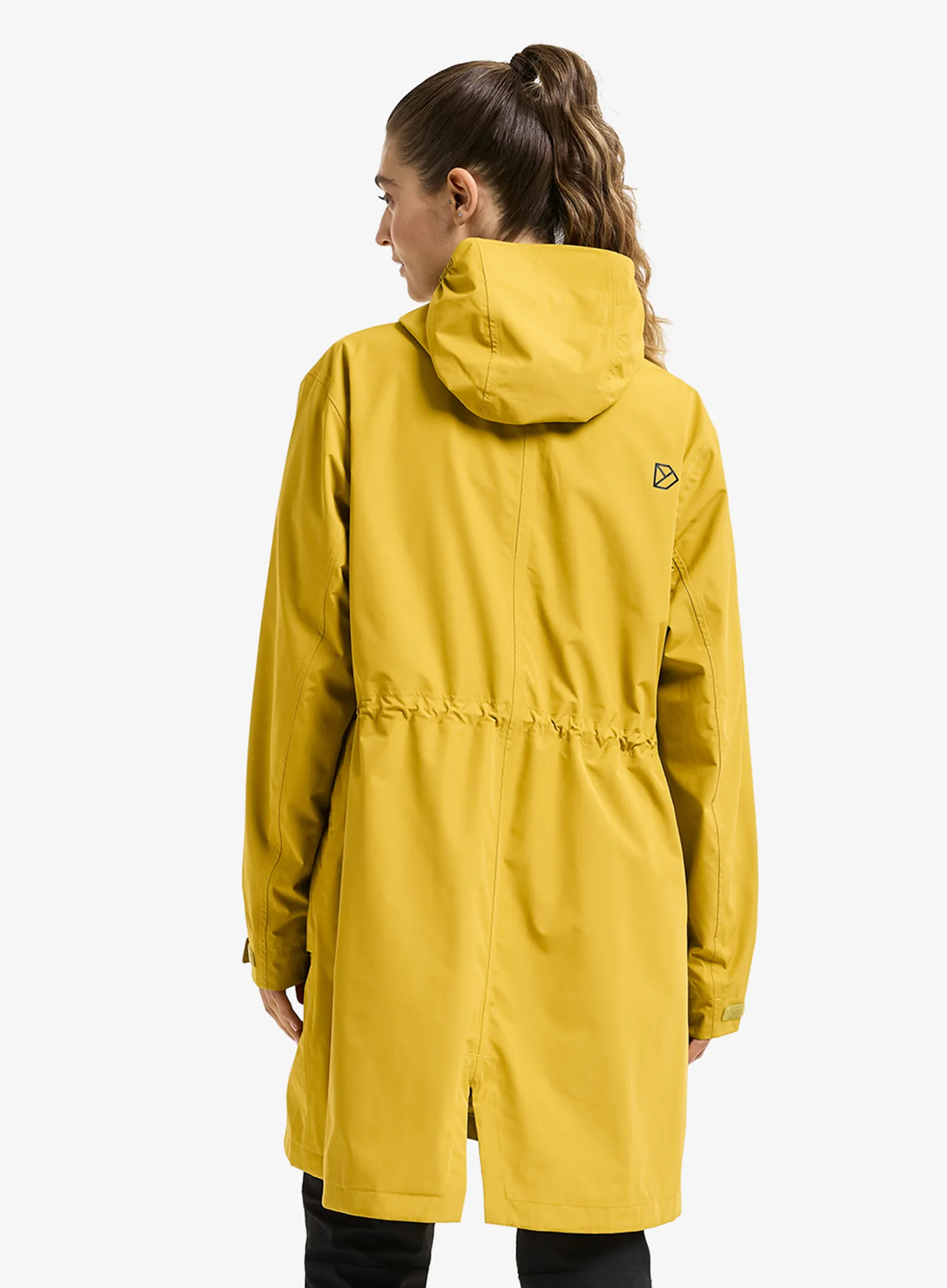 Nepremokavá parka dámska Didriksons Eliana Parka - yellow pollen