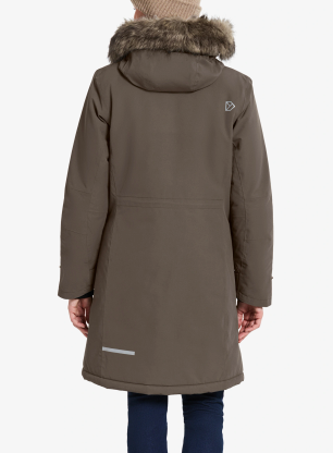 Dámska zimná parka Didriksons Erika Parka 3 - mocha brown