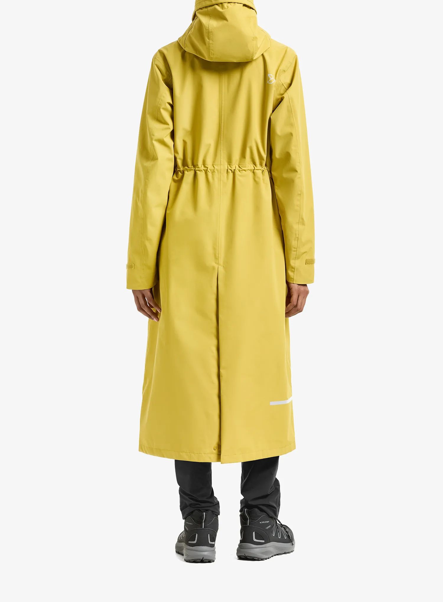 Dámsky kabát Didriksons Nadja Parka Long 4 - yellow pollen