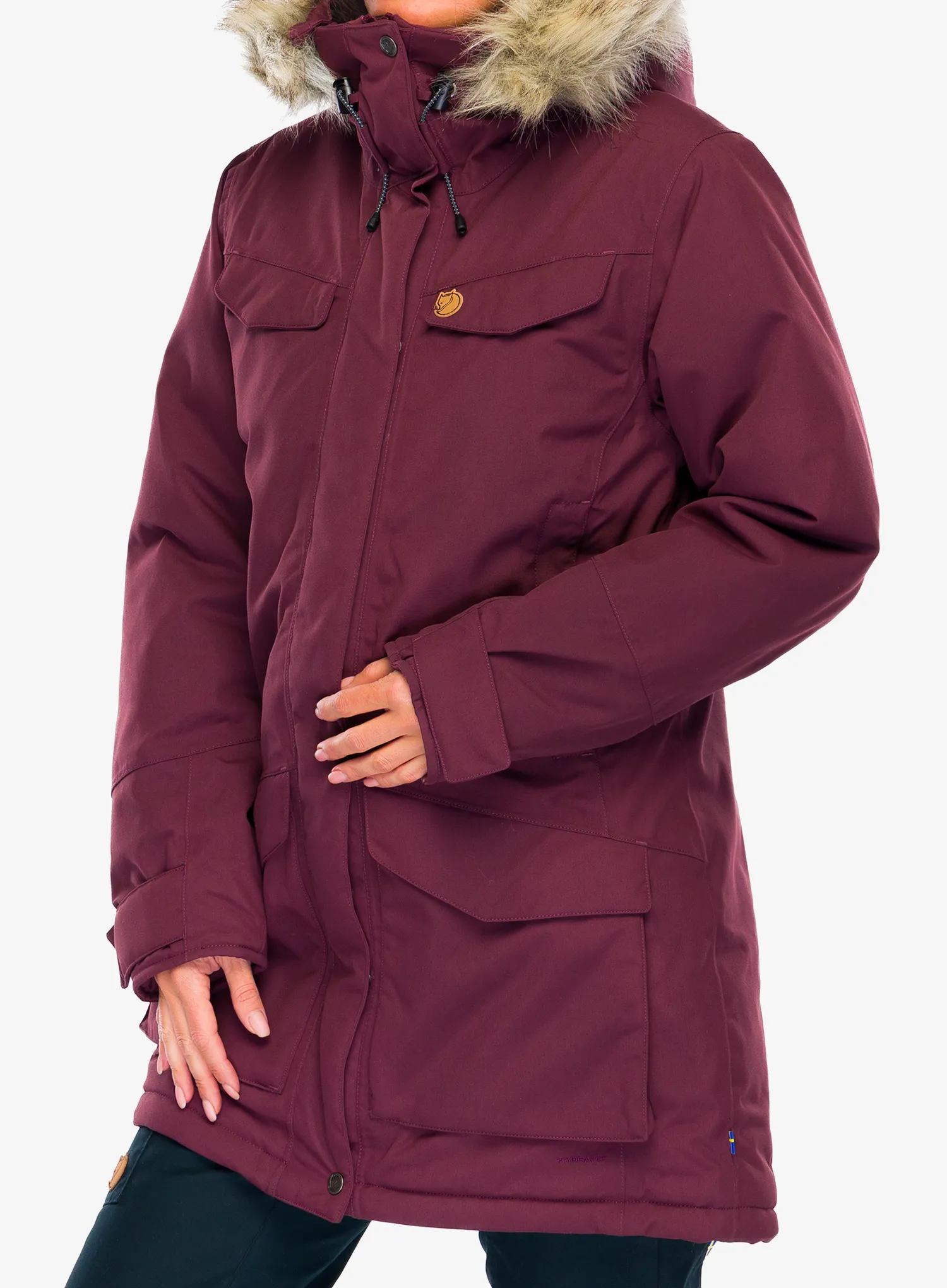 Dámska zimná parka Fjallraven Nuuk Parka - port
