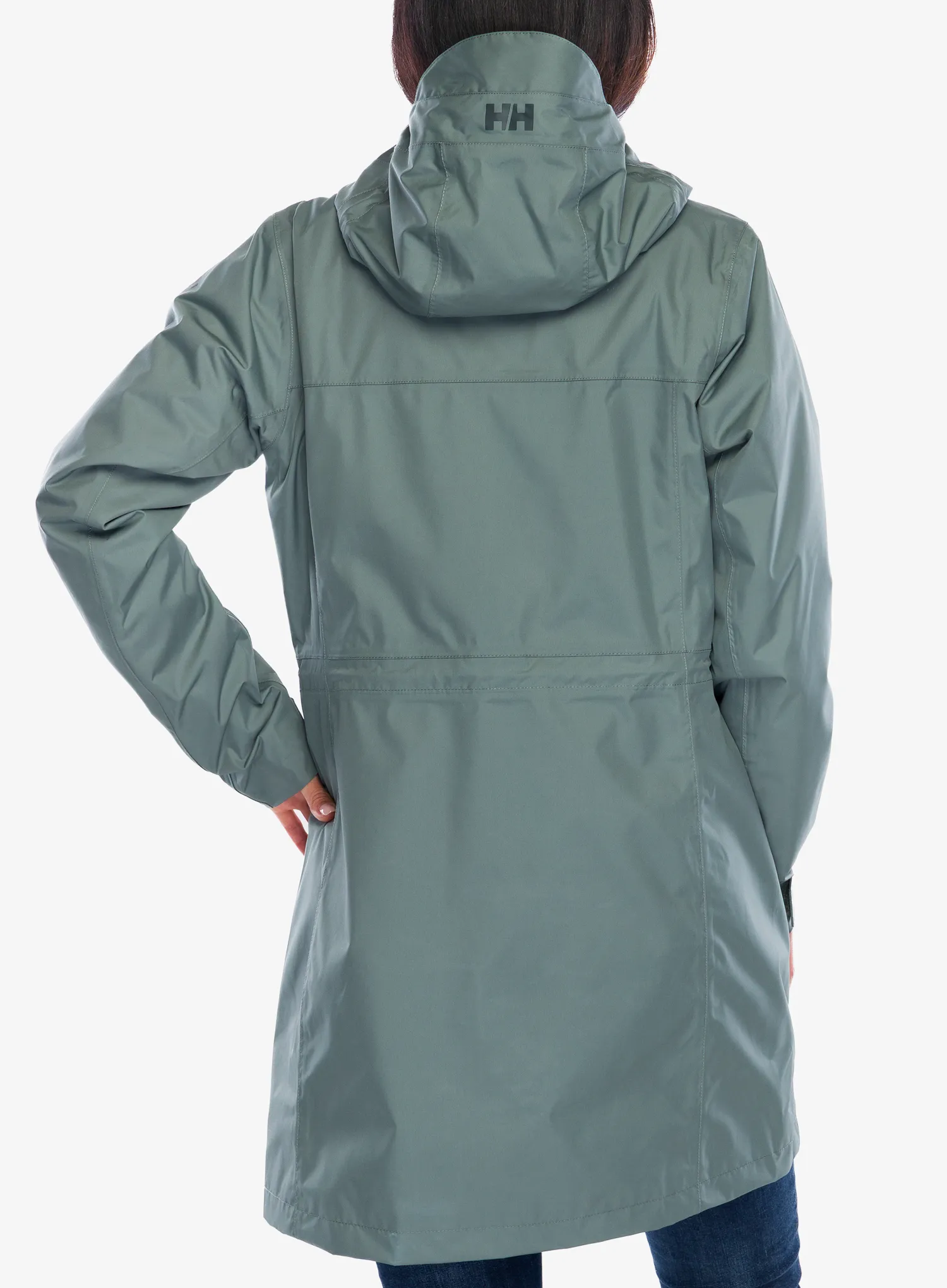 Dámsky kabát Helly Hansen W Westport Raincoat - grey cactus