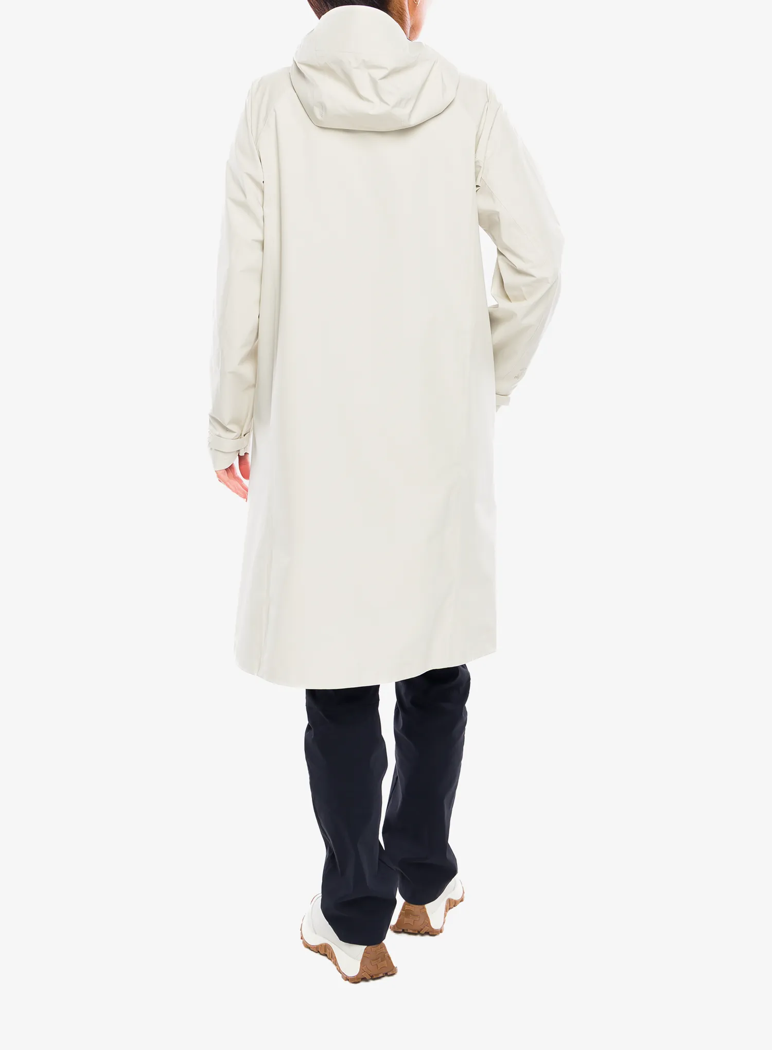Dámsky kabát Peak Performance Treeline Shell Parka - sand fog