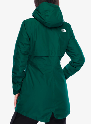 Bunda dámska The North Face Hikesteller Insulated Parka - hunter green