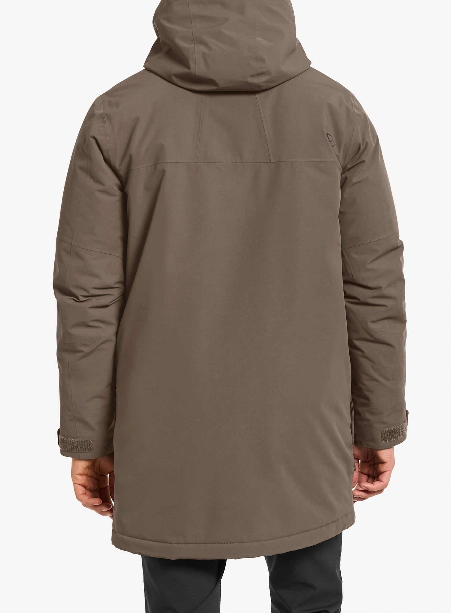Zateplená bunda Didriksons Drew Parka 8 - mocha brown