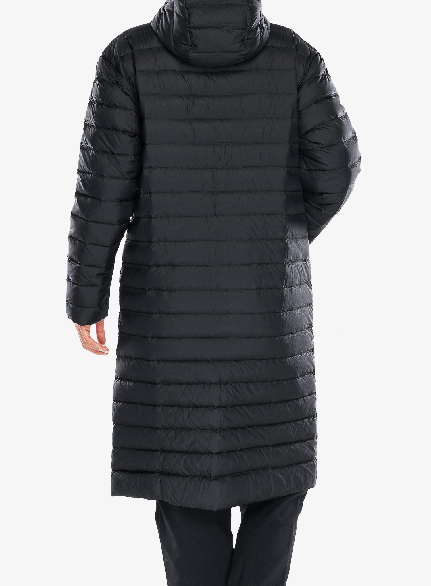 Dámsky páperový kabát Patagonia Recycled Down Sweater Parka - black