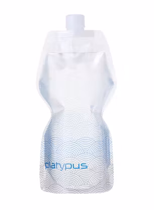 Turistická fľaša Platypus Soft Bottle 1L - waves