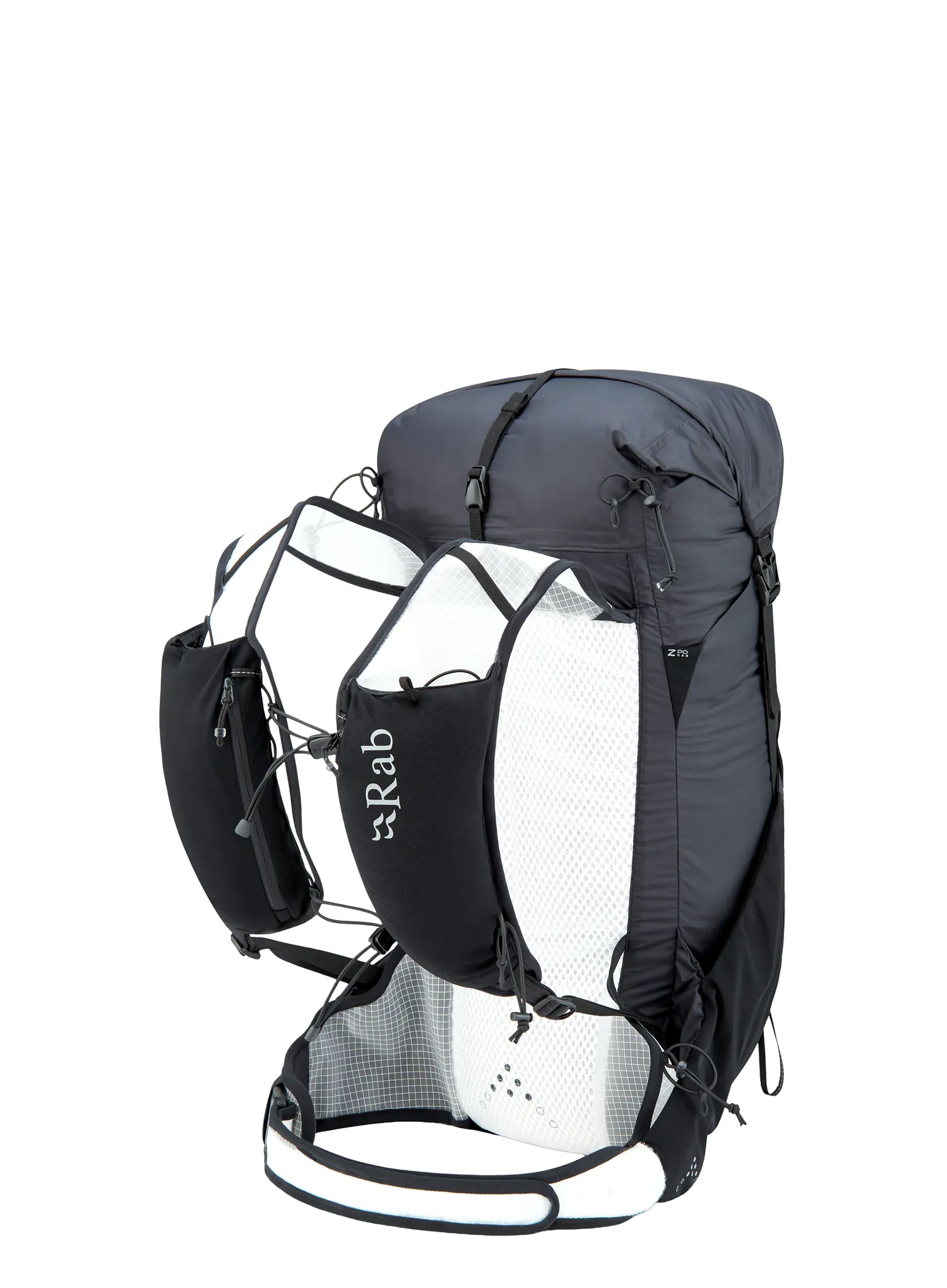 Bežecký ruksak Rab Veil XP 20 - black