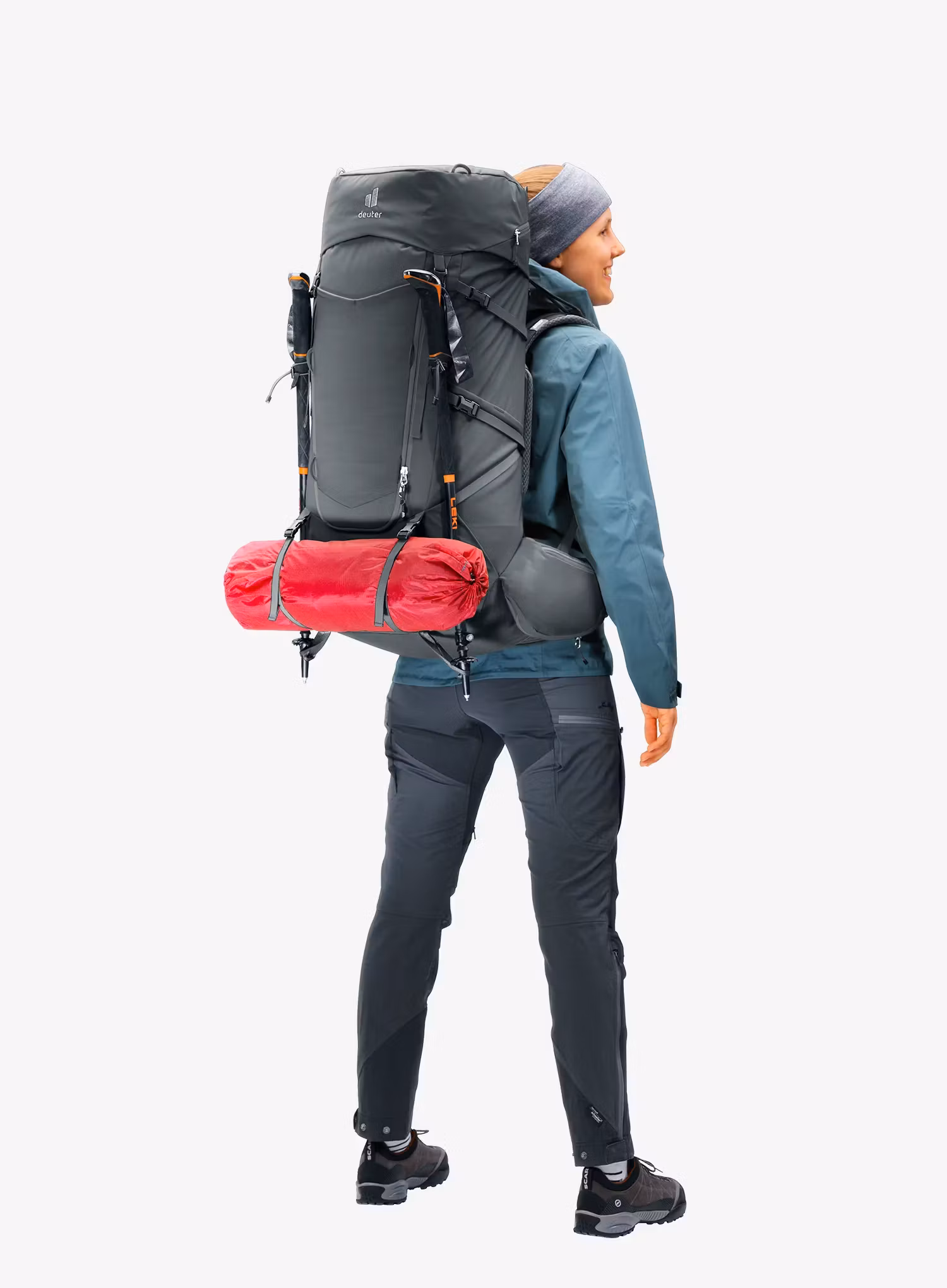 Batoh dámsky Deuter Aircontact Core 55 + 10 SL - graphite