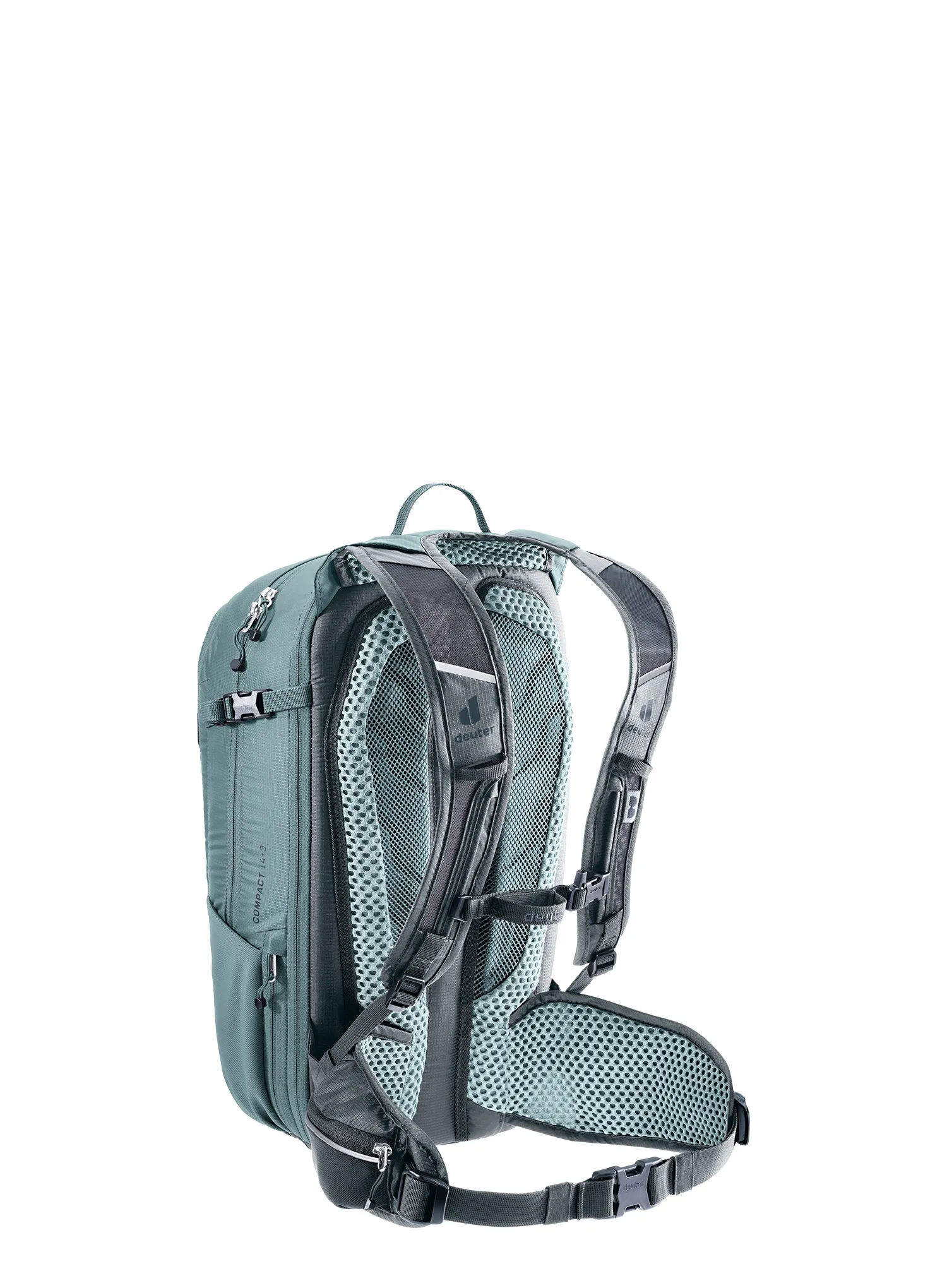 Cyklistický batoh Deuter Compact 14+3 - graphite/shale