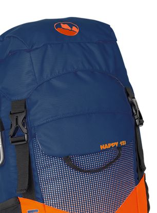 Detský ruksak Kohla Happy 15L - navy peony/red orange