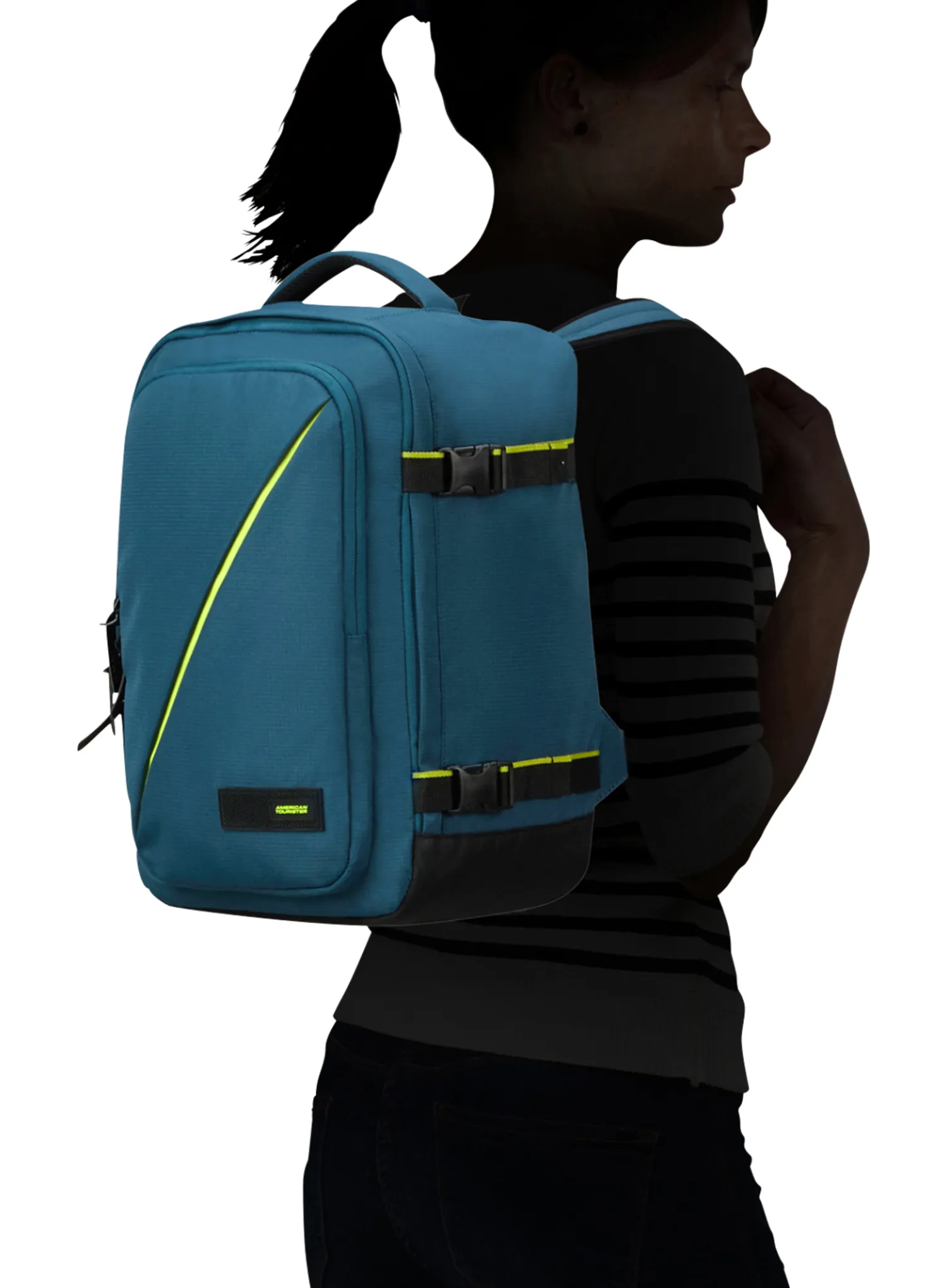 Batoh do lietadla American Tourister Take2cabin S - harbor blue
