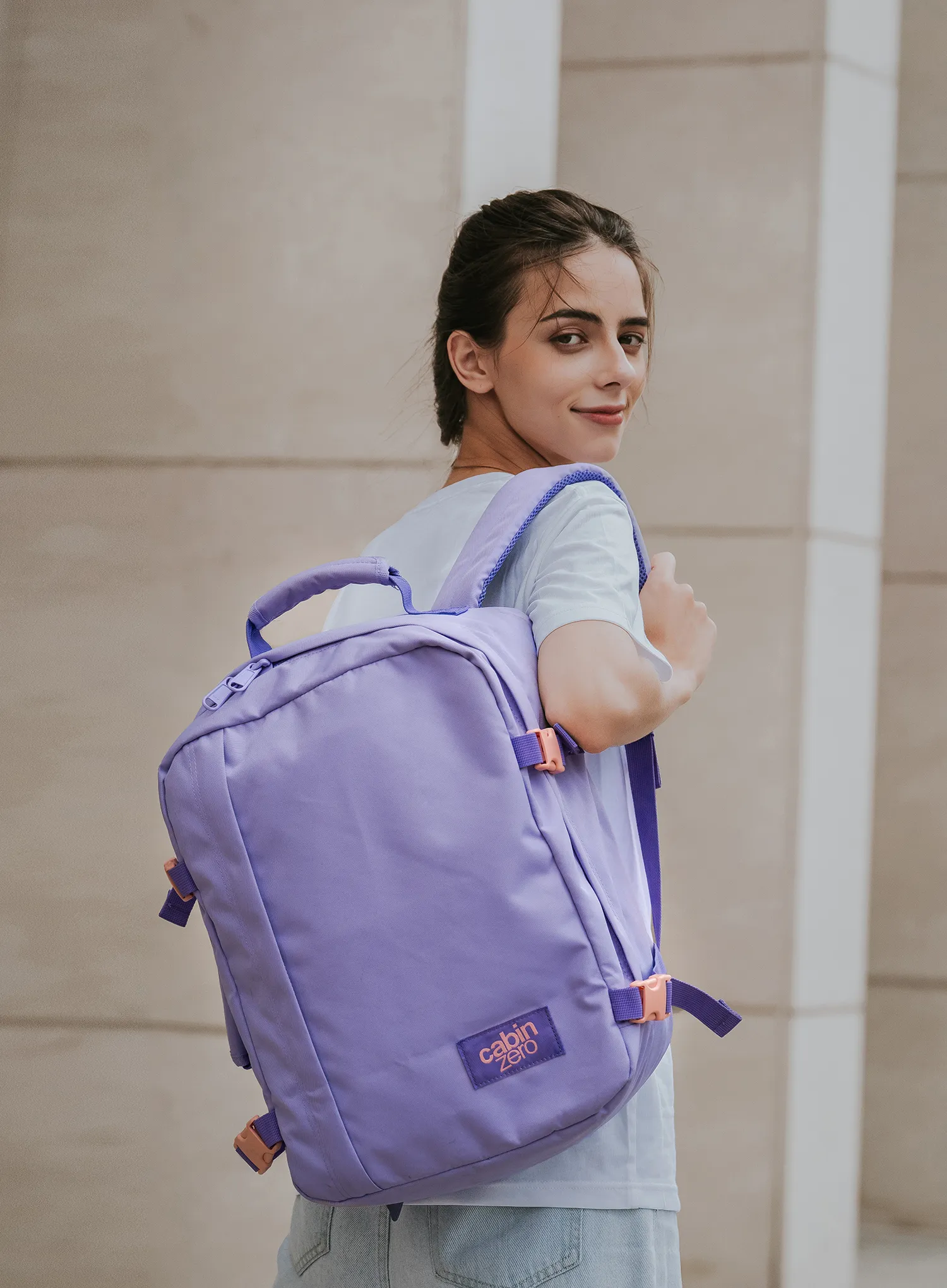 Batoh do lietadla CabinZero Classic 28 L - smokey violet