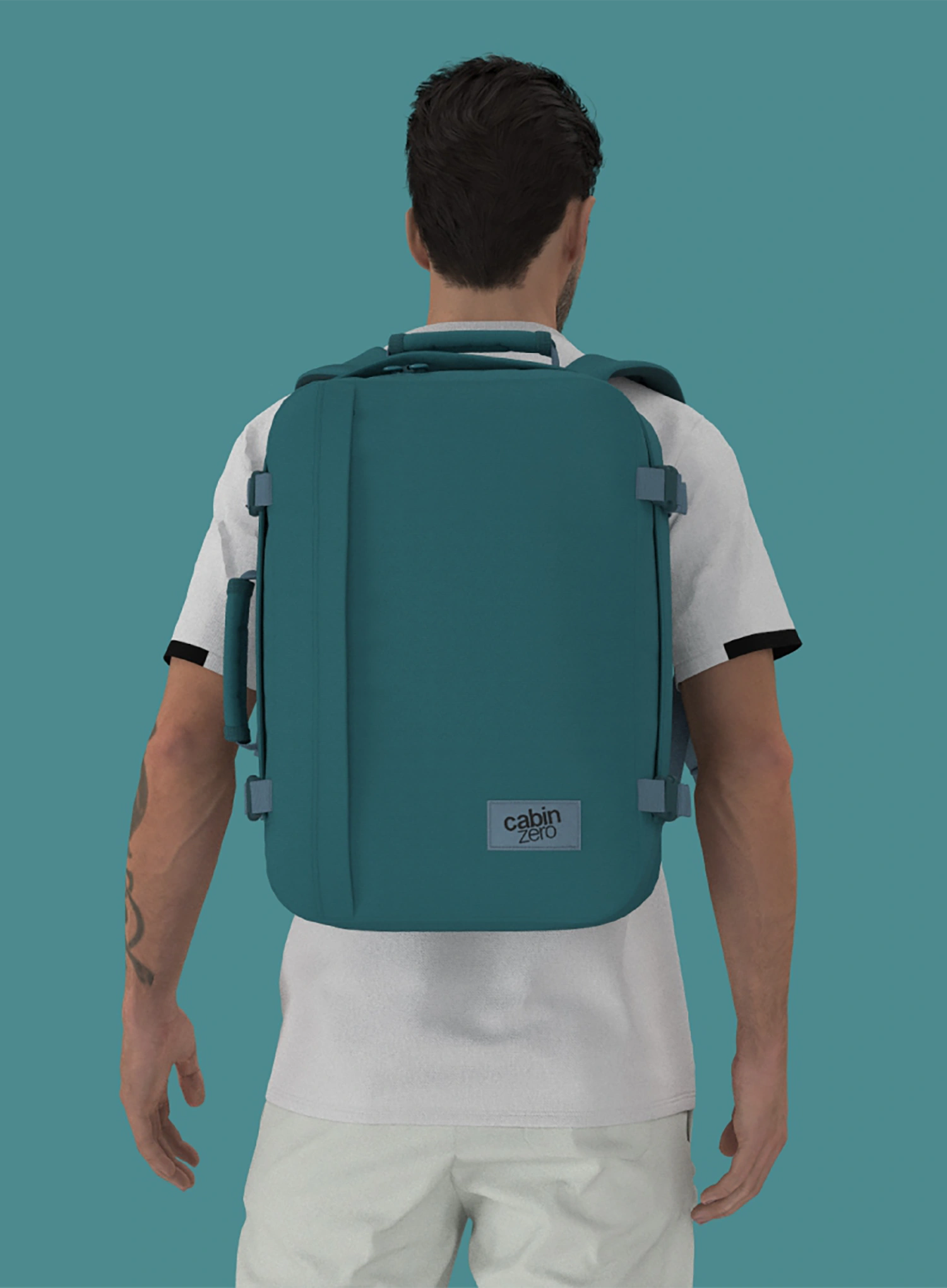 Batoh do lietadla CabinZero Classic 36 L - aruba blue