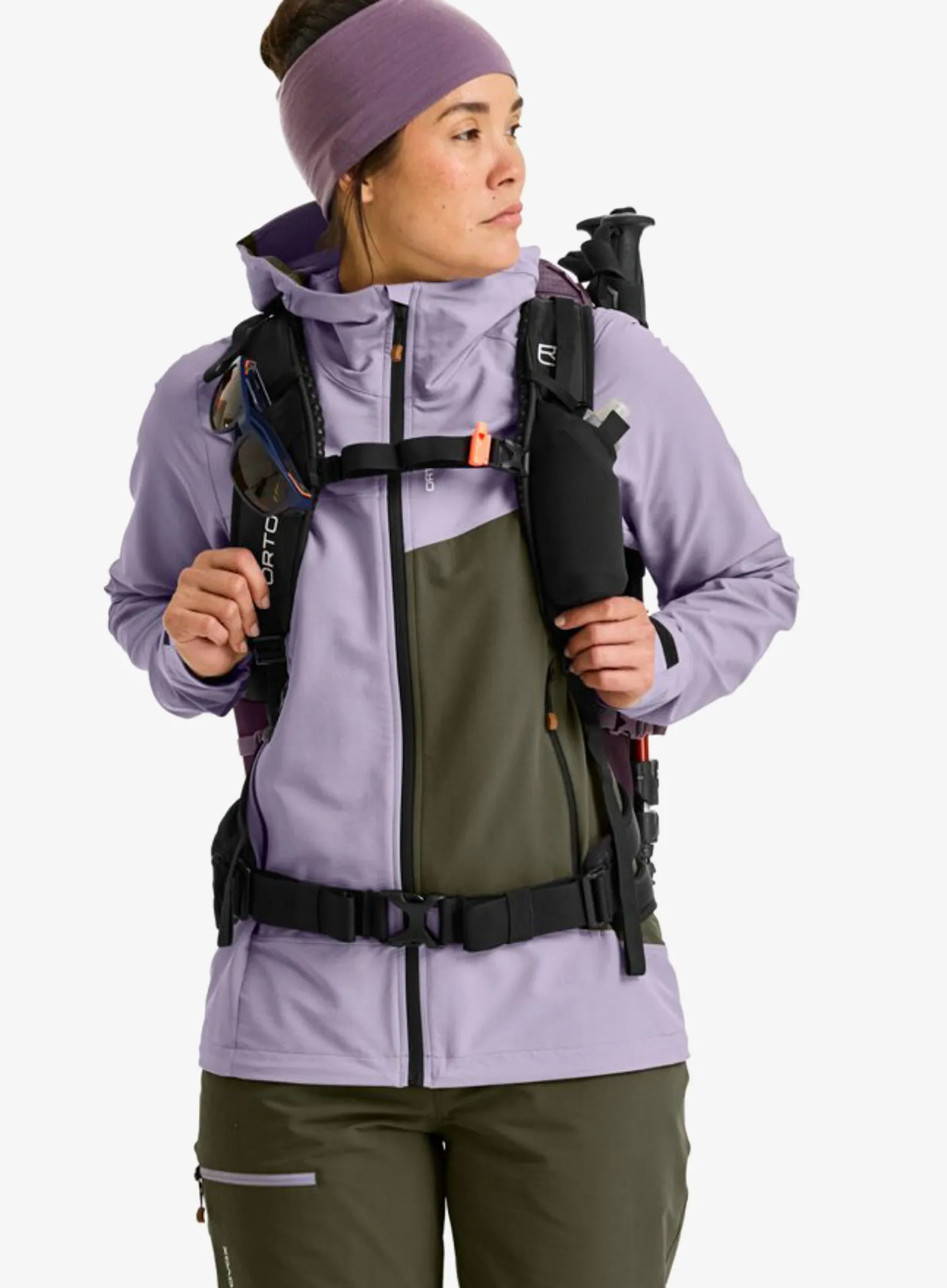 Dámsky horský batoh Ortovox Traverse 28 S - black raven/black raven