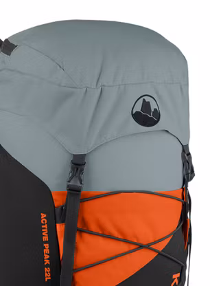 Batoh Kohla Active Peak 22L - stormy sea/red orange/caviar