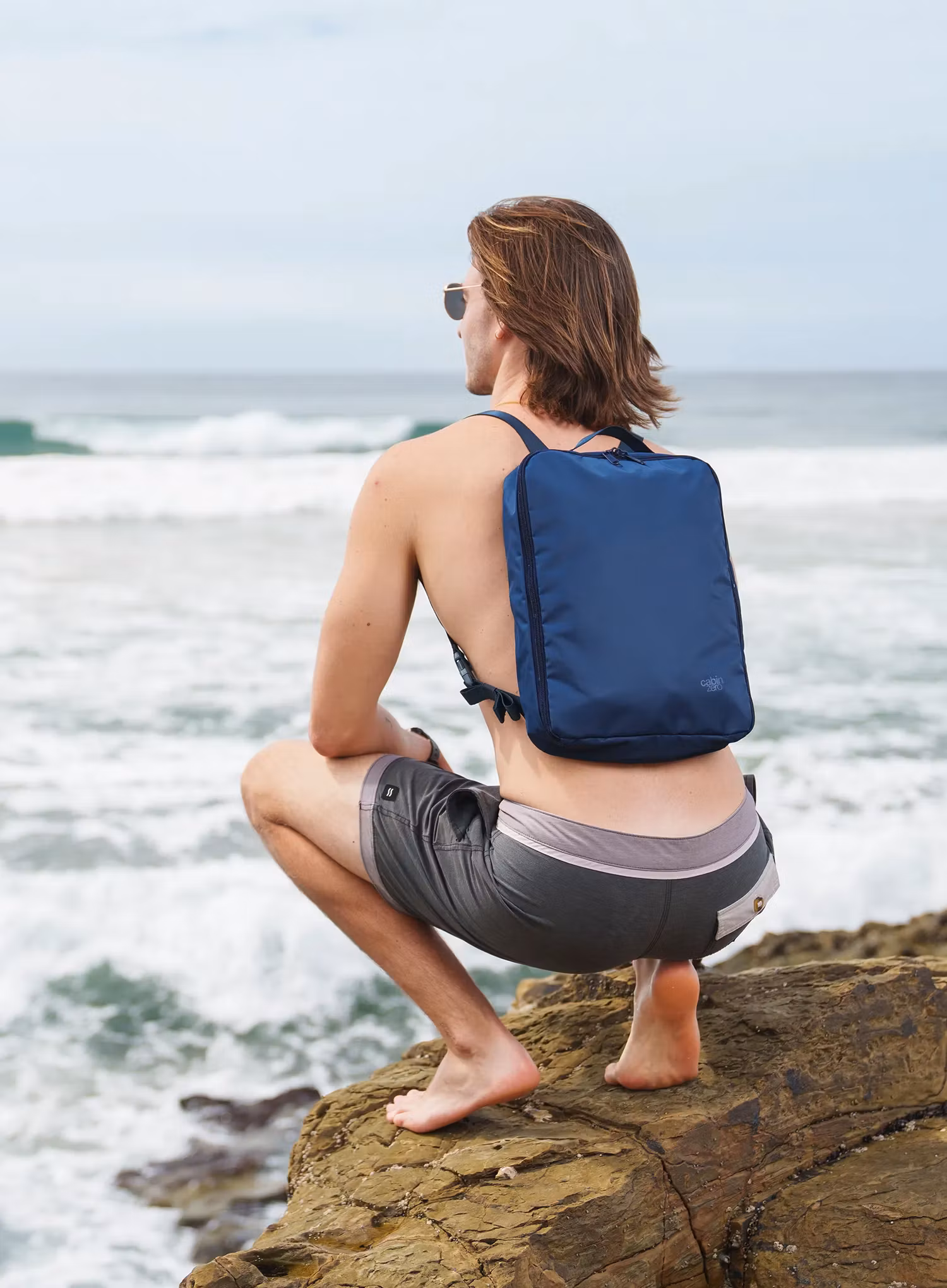 Mestský ruksak CabinZero Air Packing Cube Backpack 12 L - navy