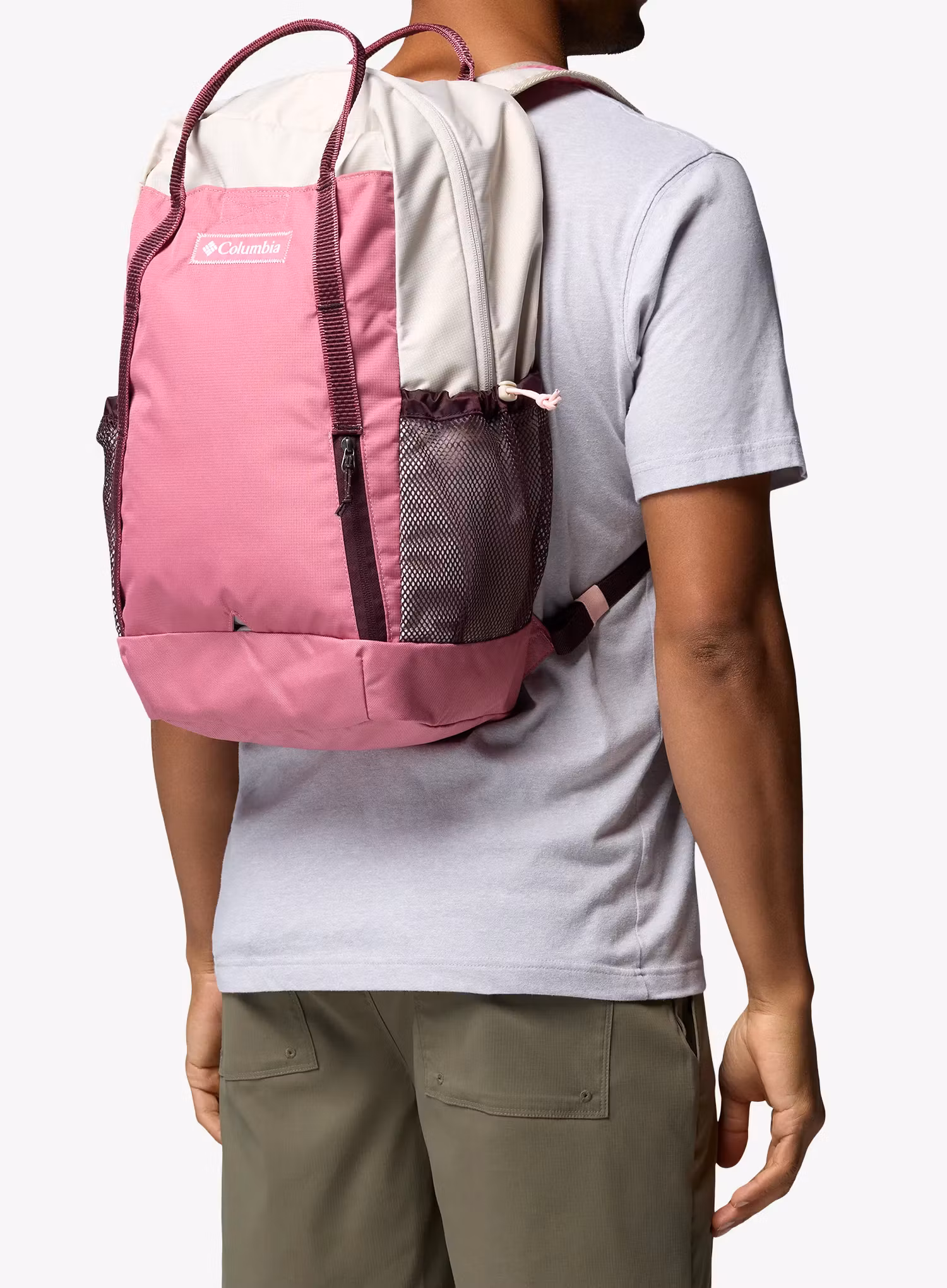 Mestský ruksak Columbia Echo Mountain 25L Backpack - rosette/stone/moonvista/dune